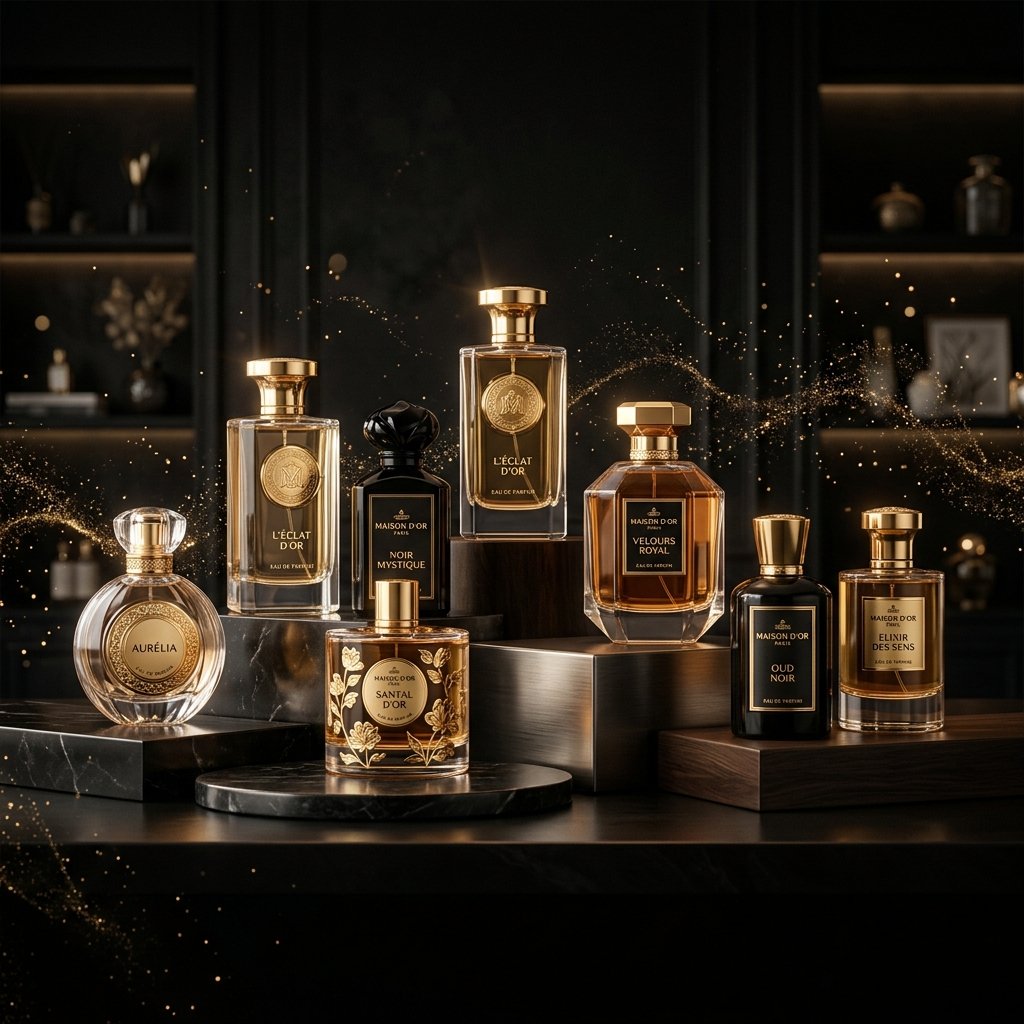 Colección de fragancias Marcos Andrade